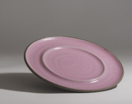 Rubin – Plate double groove Brrr Keramik